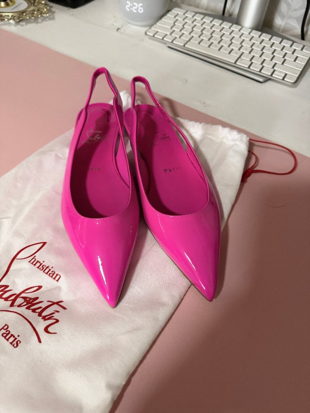 Christian Louboutin Hot Chickita Sling
